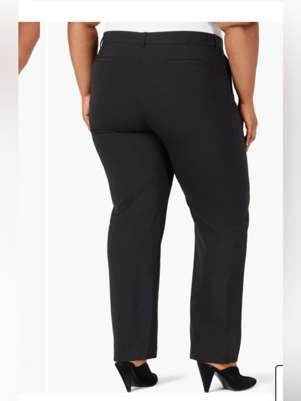 NWT Pari Passu Greer Classic Virgin Wool Black Women's Pants Size 2B (14) - Picture 3 of 10